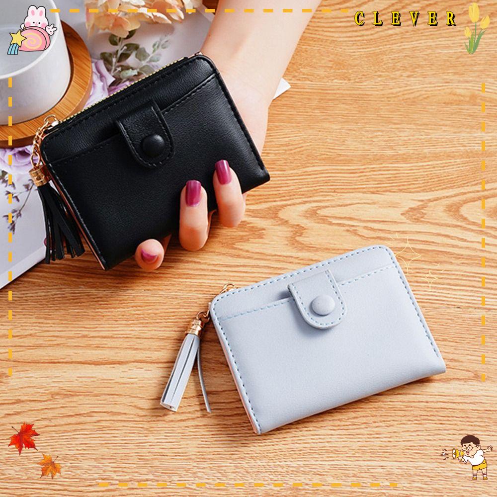 Ví Nhỏ Màu Trơn Đa Năng Tiện Dụng