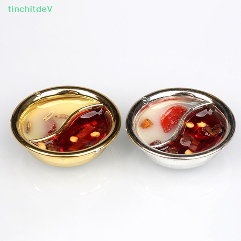 [TinchitdeV] Bộ Nồi Lẩu Đồ Chơi Mô Phỏng Có Móc Treo Trang Trí Nhà Búp Bê Thu Nhỏ [Mới]