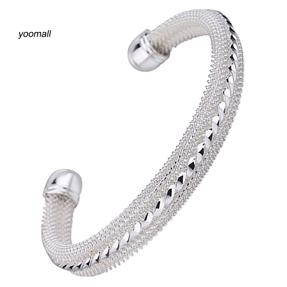 Vòng Đeo Tay Dạng Ống Xoắn Thắt Nút Thanh Lịch Cho Nữ