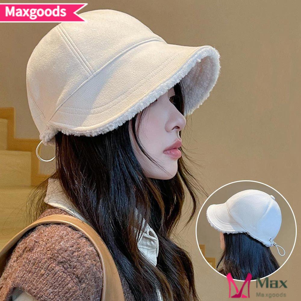 Mũ Lưỡi Trai Lót Lông Cừu Thời Trang Cá Tính Cho Nữ