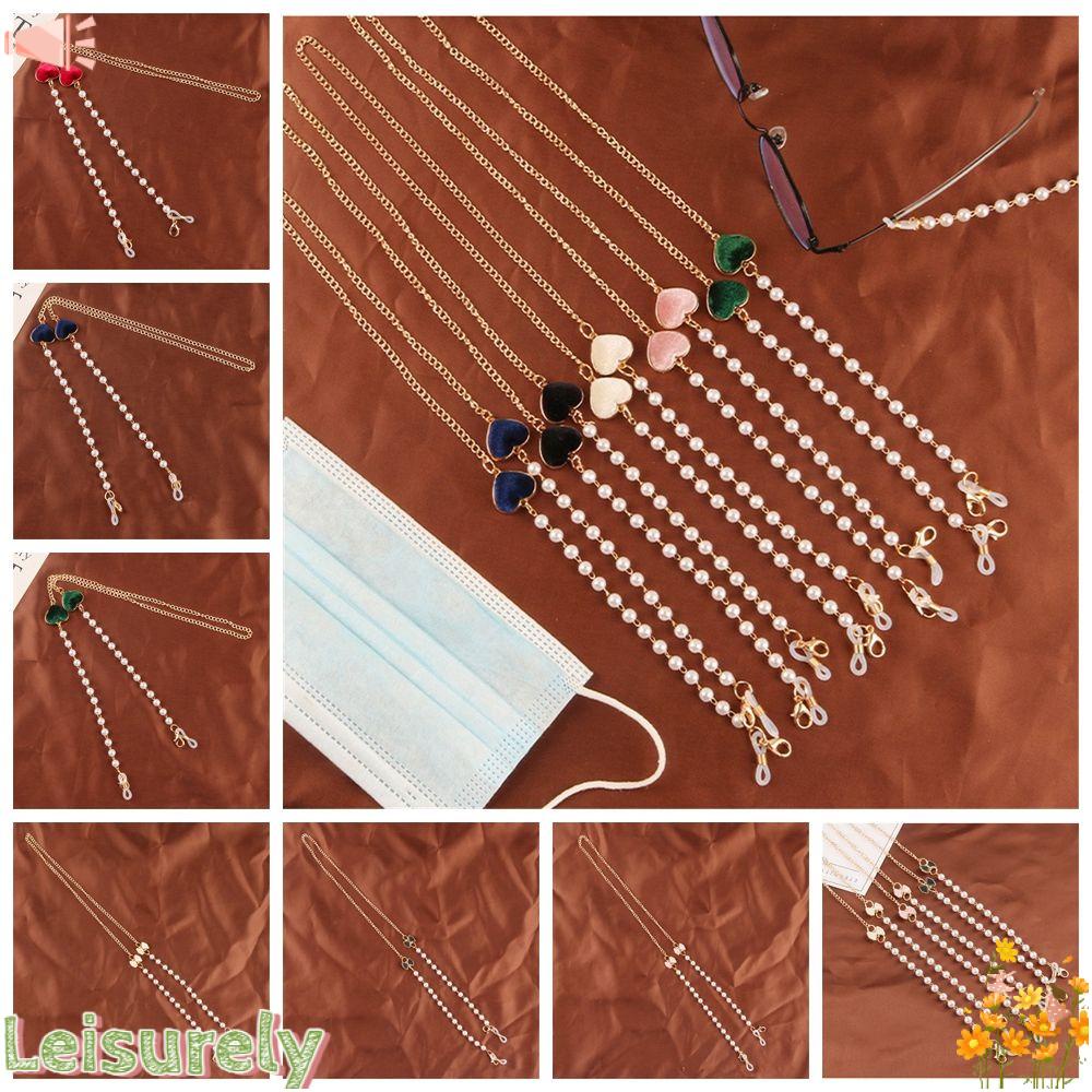 Dây Đeo Giữ Mắt Kính Hình Trái Tim Độc Đáo Cho Nữ