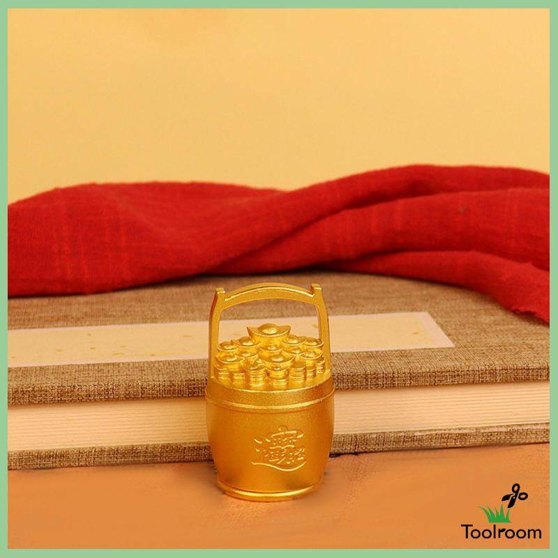 Xô Đựng Hạt Bắp Bằng Đồng Thau May Mắn Sáng Tạo