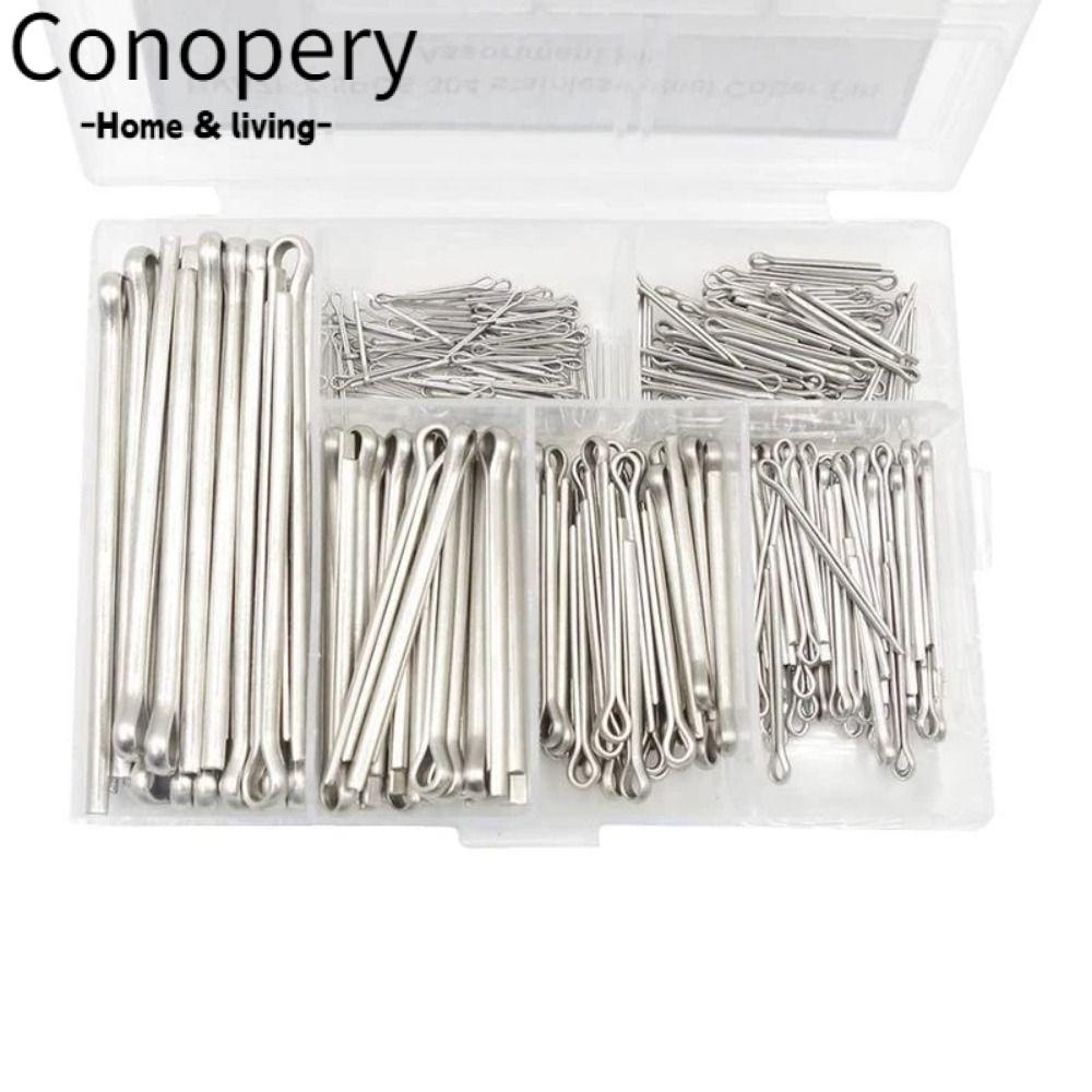 CONOPERY Bộ 230 Kẹp Cố Định Bằng Thép Không Gỉ 304 Tiện Dụng Cho Xe Hơi