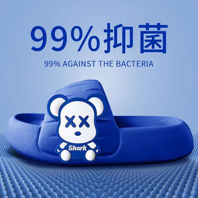 Dép Đi Trong Nhà Đế Dày Khử Mùi Chống Trượt Thiết Kế Hoạt Hình Thời Trang Cho Cặp Đôi