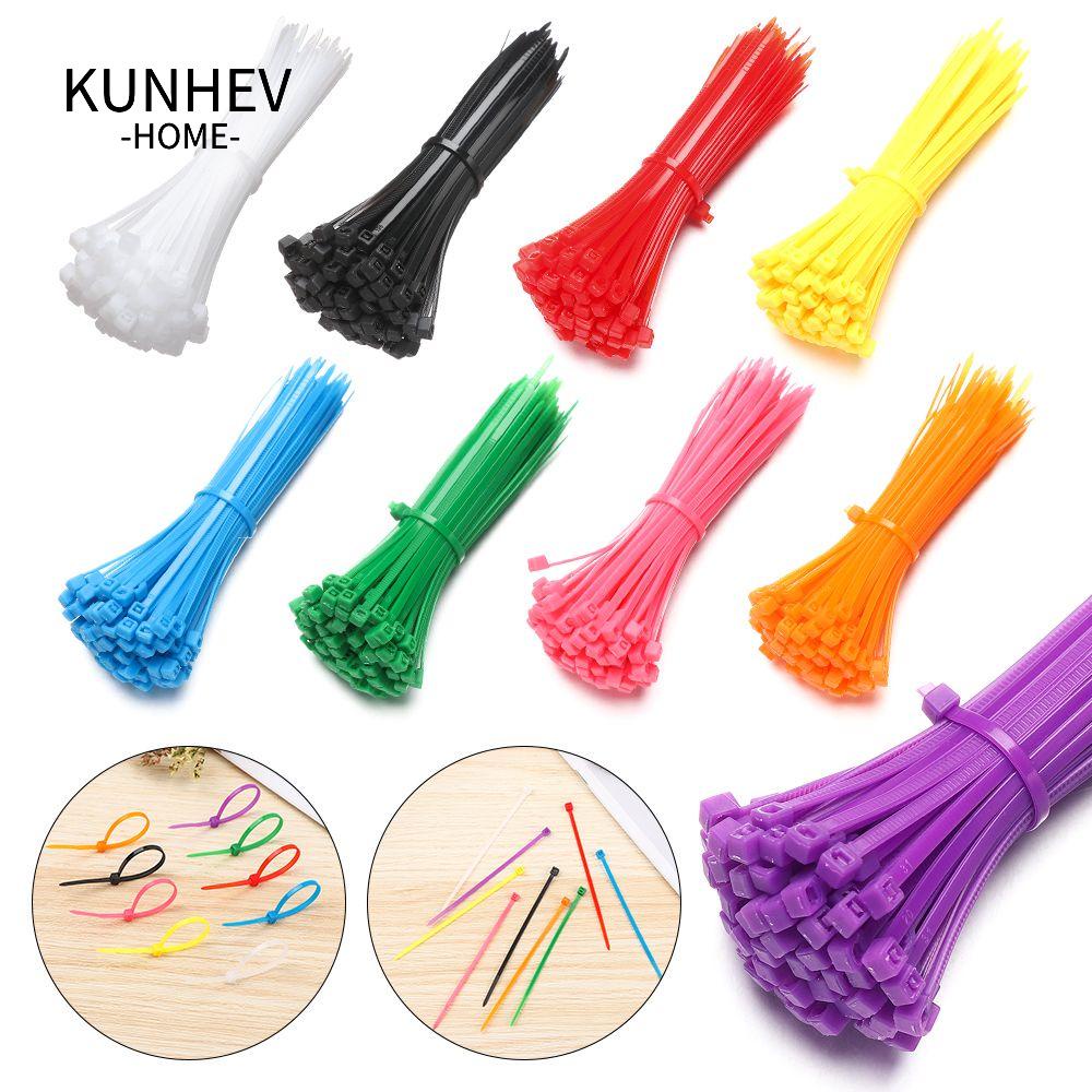 KUNHEV Dây Quấn Cáp Tự Khóa 3x100mm Tiện Dụng