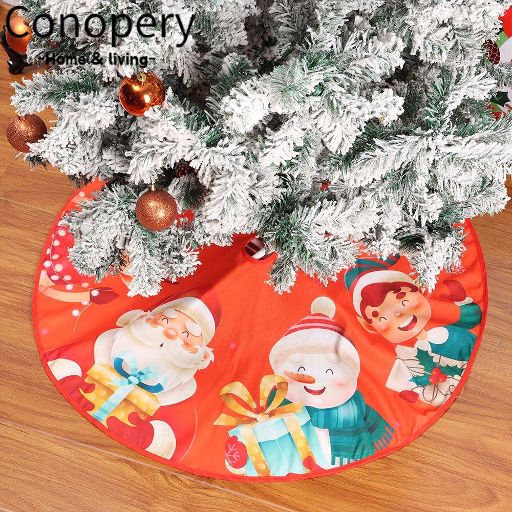CONOPERY Vỏ Bọc Thảm Trải Sàn Chất Lượng Cao In Họa Tiết Giáng Sinh
