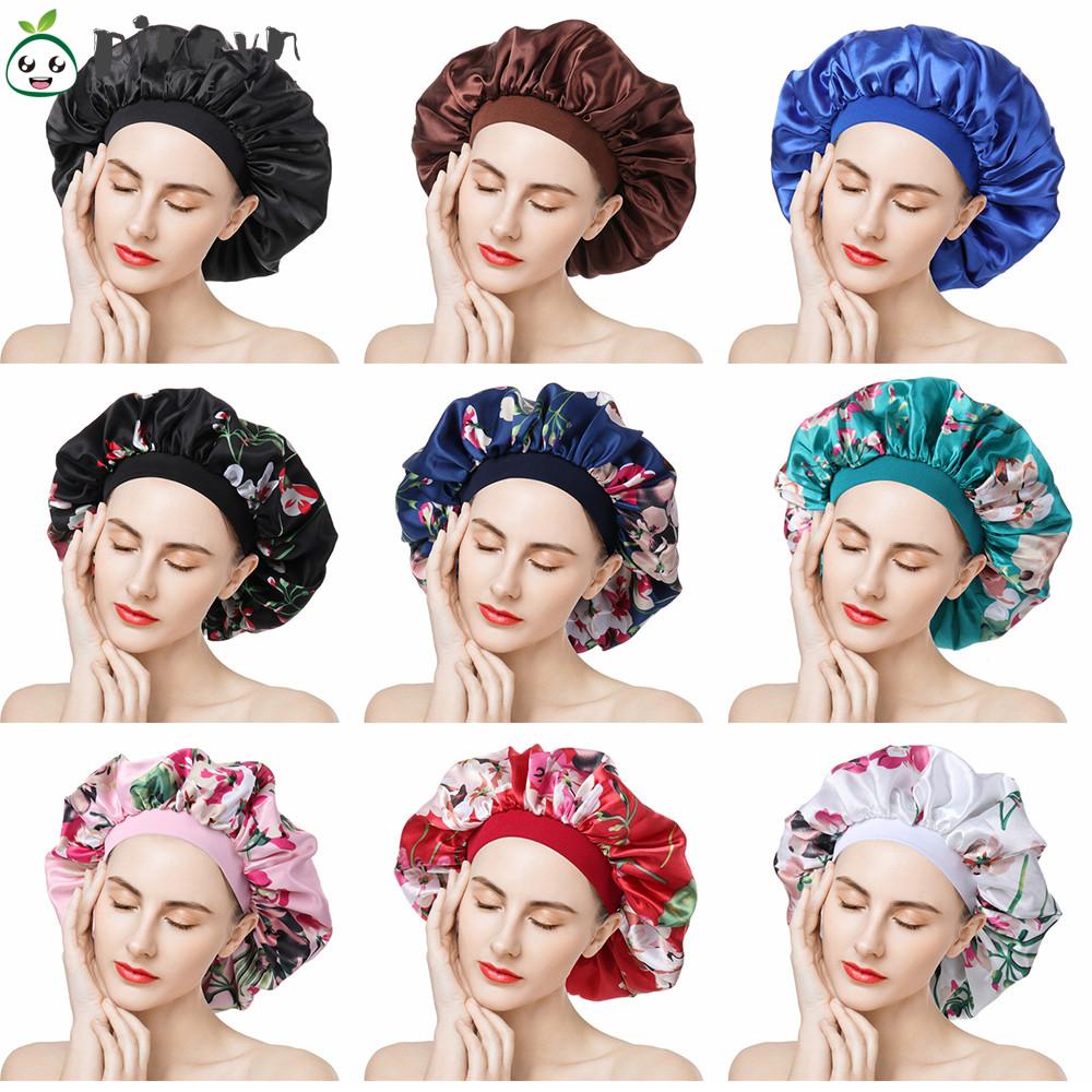 PINEVN Mũ Trùm Đầu Bằng Lụa Satin Cho Nữ