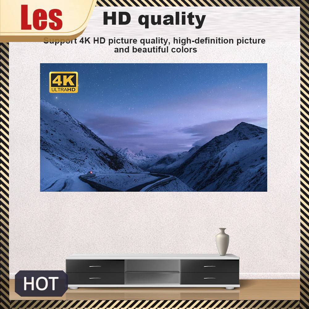 Màn Hình Máy Chiếu 4k HD 16 / 9 Có Thể Gấp Gọn Tiện Dụng