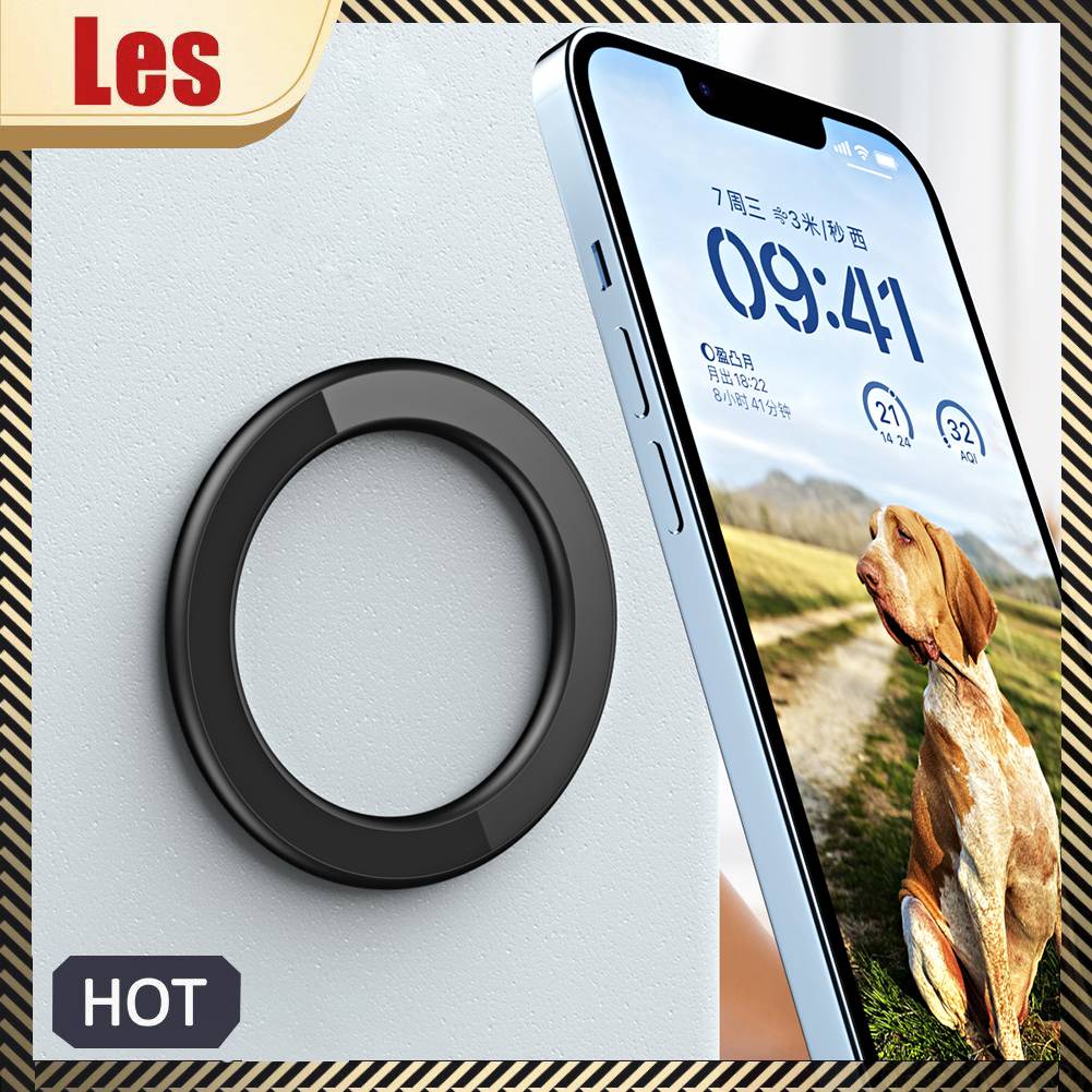 Giá Đỡ Điện Thoại Siêu Mỏng Có Nam Châm Hít Gắn Xe Hơi Cho lphone 14 13 12