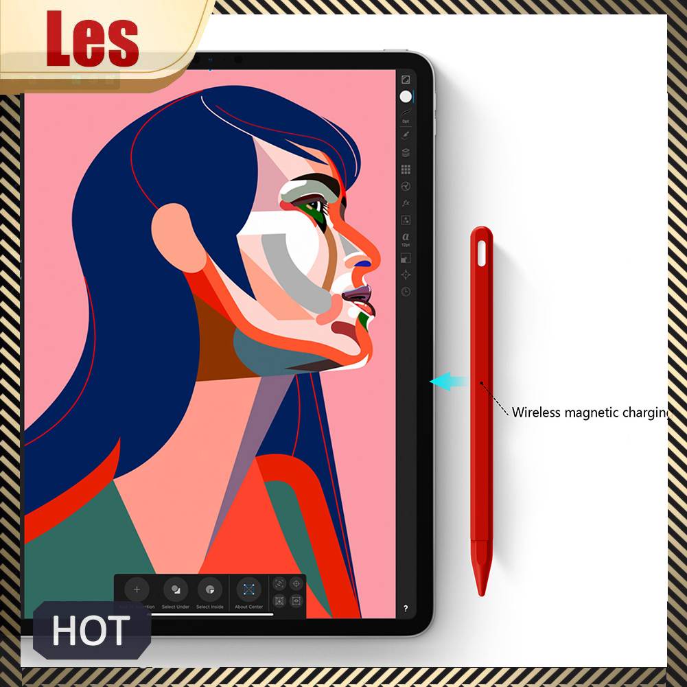 Vỏ Silicon Mềm Bảo Vệ Bút Cảm Ứng Máy Tính Bảng Cho Appie Pencil 2 Ốp