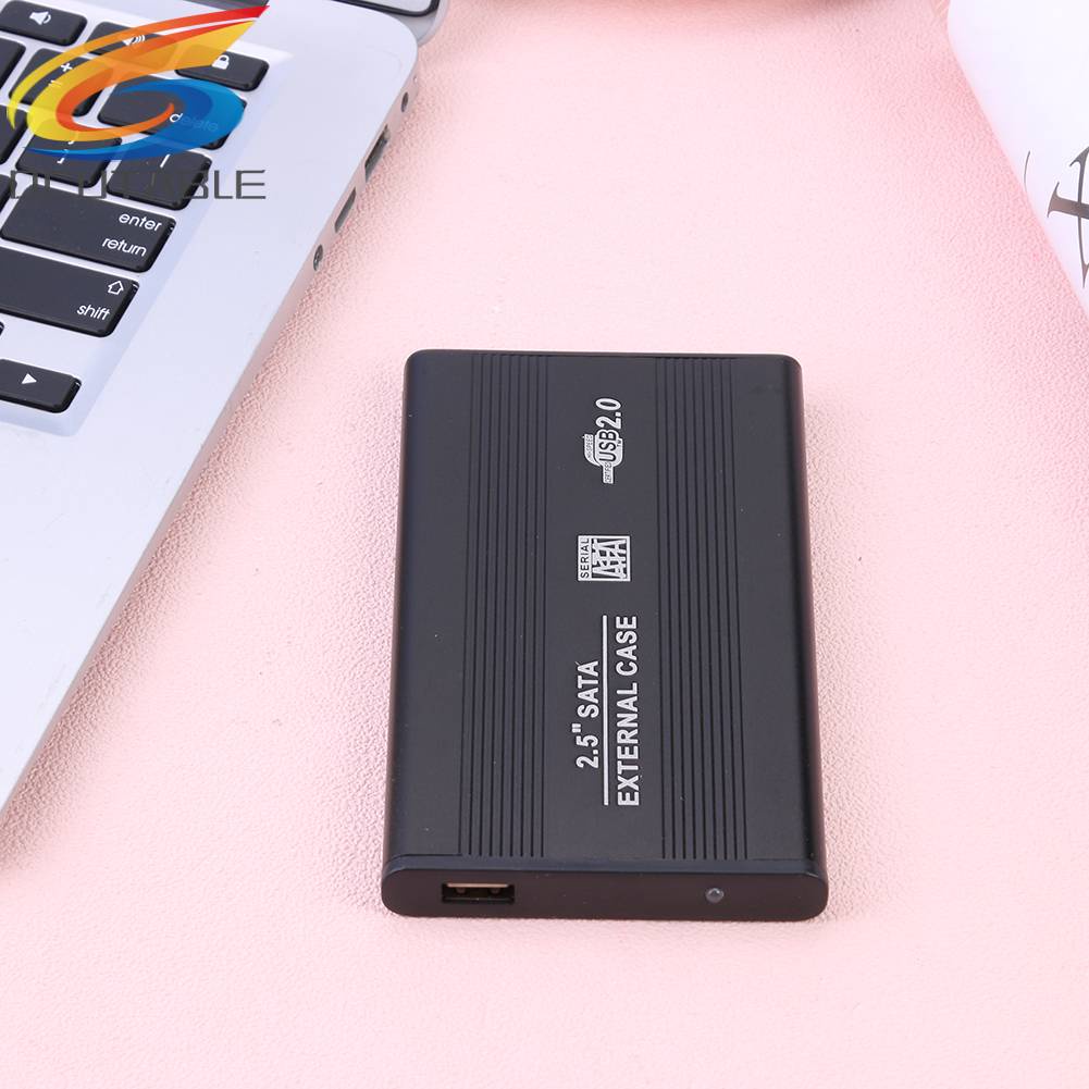 Vỏ Ổ Cứng Ngoài SATA USB2.0 2.5 inch Bằng Hợp Kim Nhôm Ốp