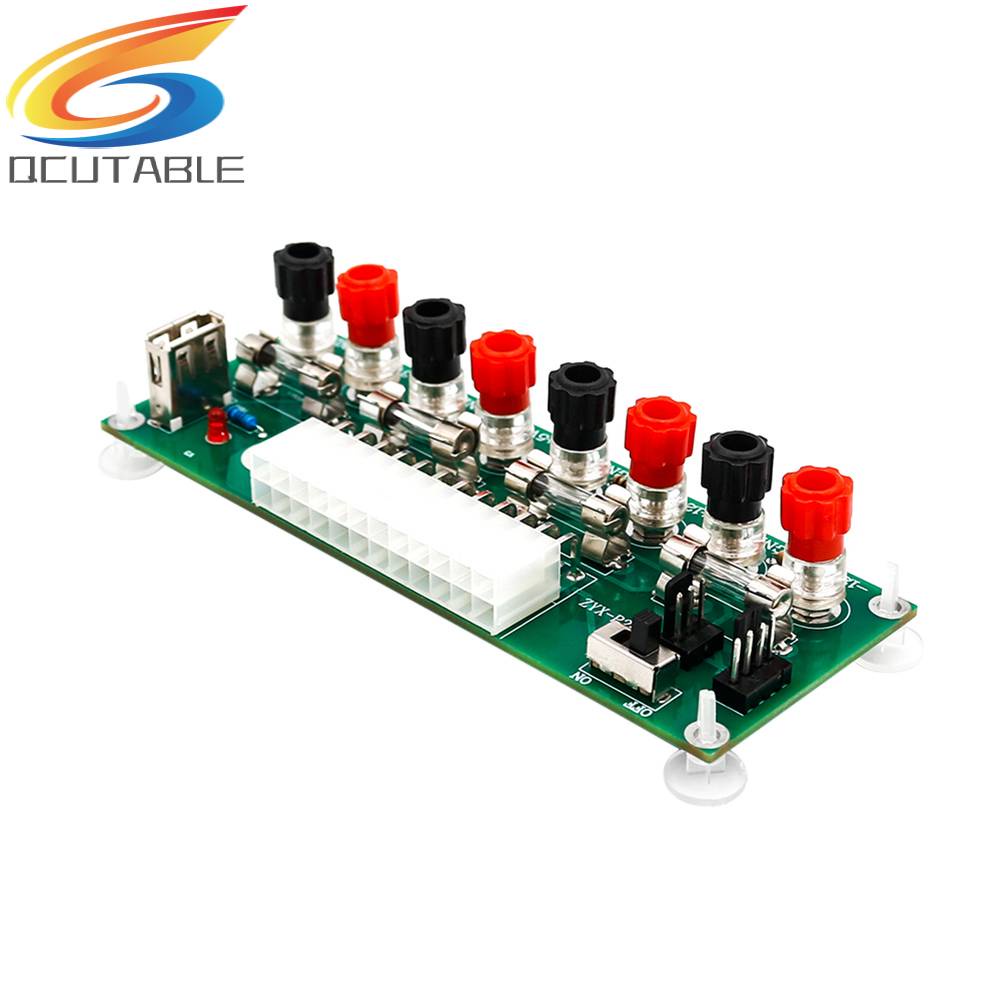 Bảng Mạch Chuyển Đổi ATX 20 / 24 Pin Với Cổng USB 5V Cho Máy Tính Để Bàn