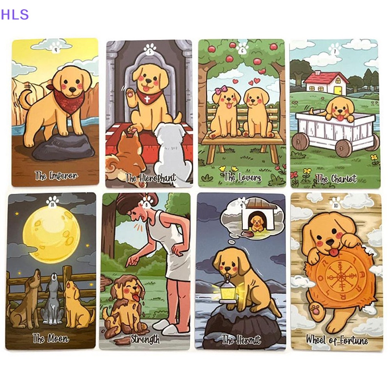 1 Bộ Bài Tarot 12 * 7cm Vui Nhộn Cho Gia Đình