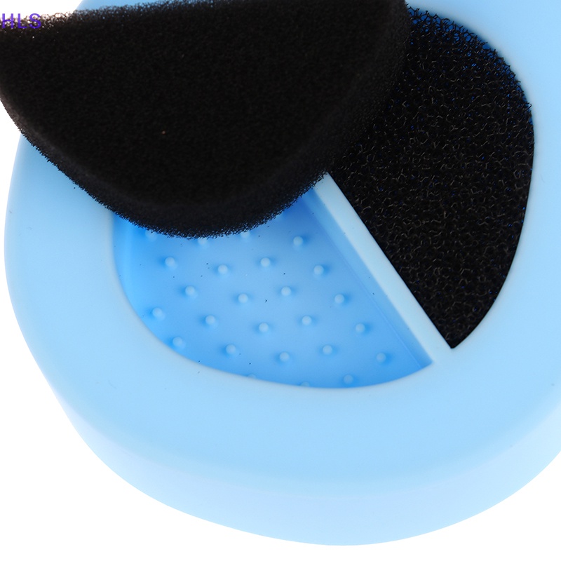 Miếng Silicone Rửa Cọ Trang Điểm Hình Quả Trứng Tiện Dụng