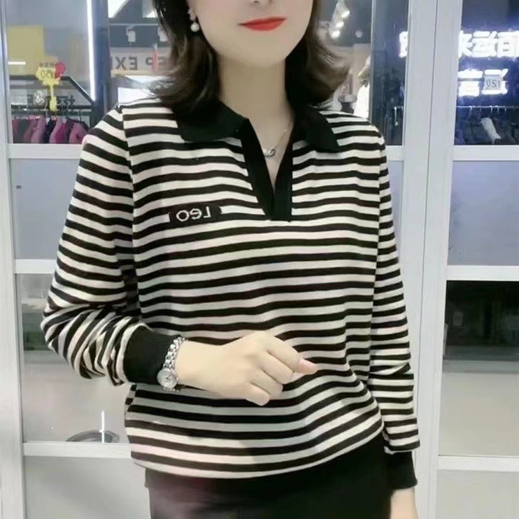 Áo Sơ Mi Dài Tay Họa Tiết Kẻ Sọc Phong Cách Mới