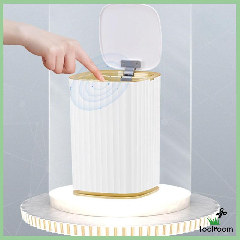 Thùng Rác Cảm Ứng Lớn Không Chạm Có Nắp Đậy