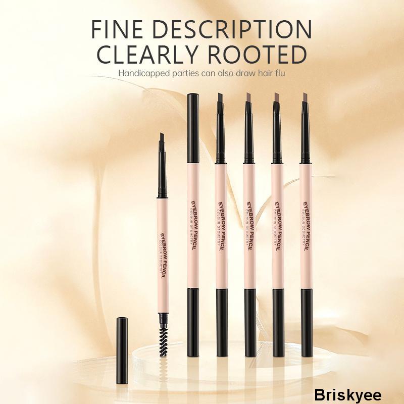 🎶Chì Kẻ Mày Hàn Quốc Vỏ Hồng 2 Đầu Không Thấm Nước Lâu Trôi Lameila Eyebrown