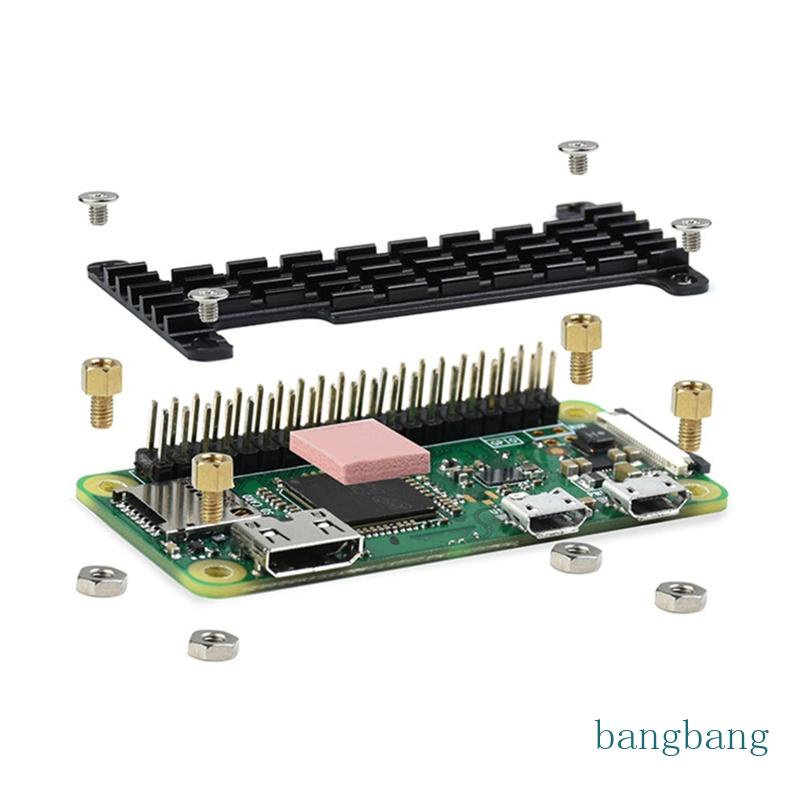 Bộ Tản Nhiệt Bằng Hợp Kim Nhôm Kèm Đệm Nhiệt Chuyên Dụng Cho Raspberry Pi Zero