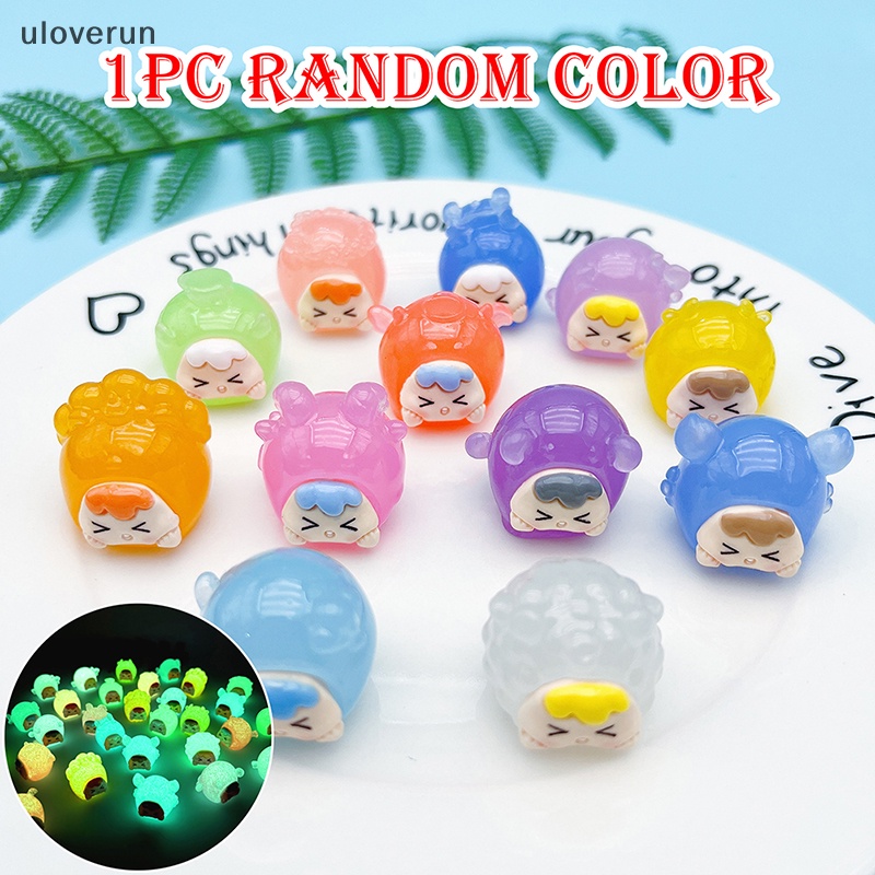 Uloverun Set 2 Đồ trang trí Búp Bê Bọ Cạp Phát Sáng Trang Trí Tiểu Cảnh