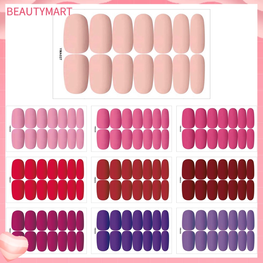 Miếng Dán Móng Tay Tự Dính Siêu Mỏng Độc Đáo Cho Nữ
