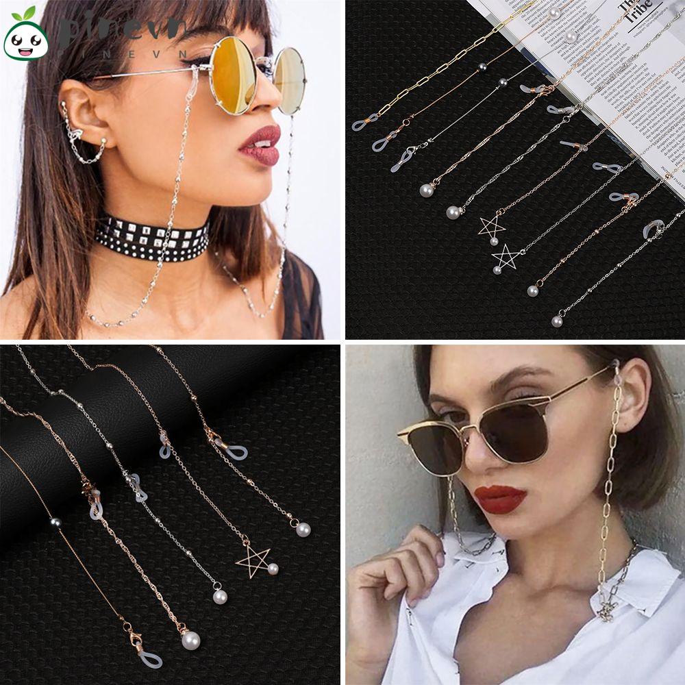 PINEVN Kính Đọc Sách Gọng Kim Loại Chống Trượt Cho Nam Và Nữ
