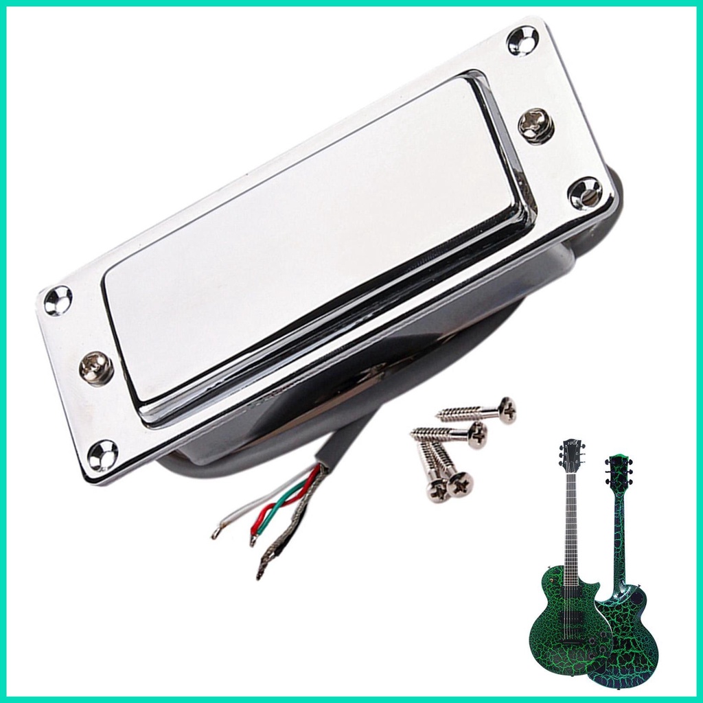 Bộ Humbucker Pickup Humbucker Mini Hai Lõi Cho Đàn Guitar Điện Kèm Ốc Vít Điều Chỉnh