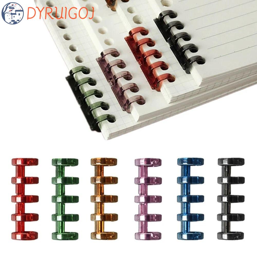 DYRUIDOJ Vòng Xoắn Ốc 5 Lỗ Tự Làm Sổ Tay / Lập Kế Hoạch Tiện Dụng