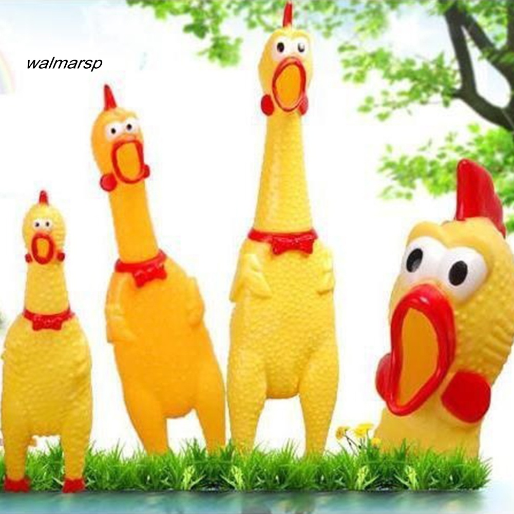 WWA Đồ chơi chó mèo - gà la hét kêu chíp chíp Pet