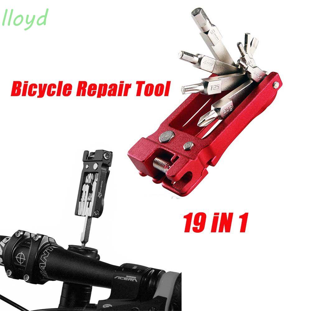 LLOYD Bộ Dụng Cụ Sửa Chữa Xe Đạp Leo Núi 19 Trong 1 Bằng Hợp Kim Nhôm