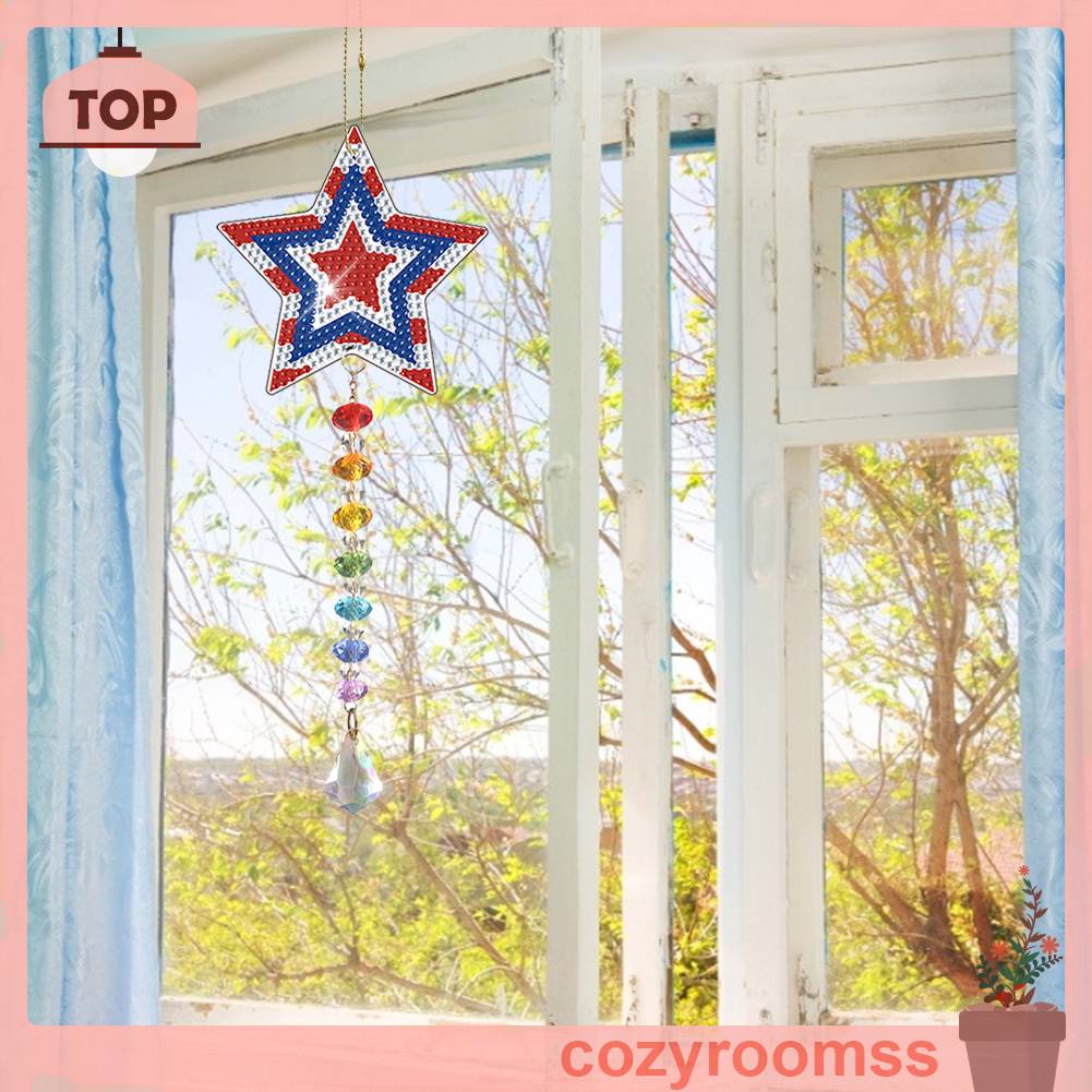 Bộ Tranh Đính Đá Tự Làm Họa Tiết Chuông Aeolian