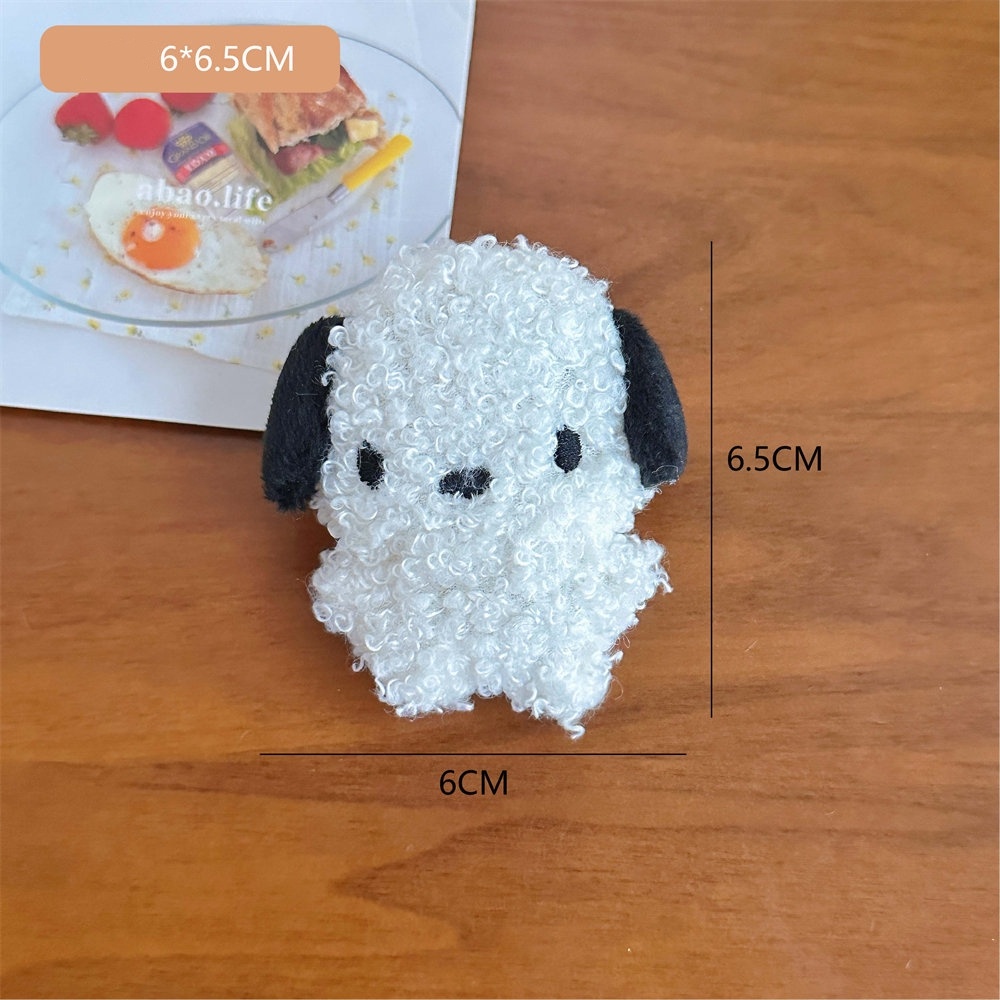 Ghim Cài Túi Xách / Khăn Choàng Hình Gấu / Thỏ / Melody Nhồi Bông Hoạt Hình Sanrio Đáng Yêu