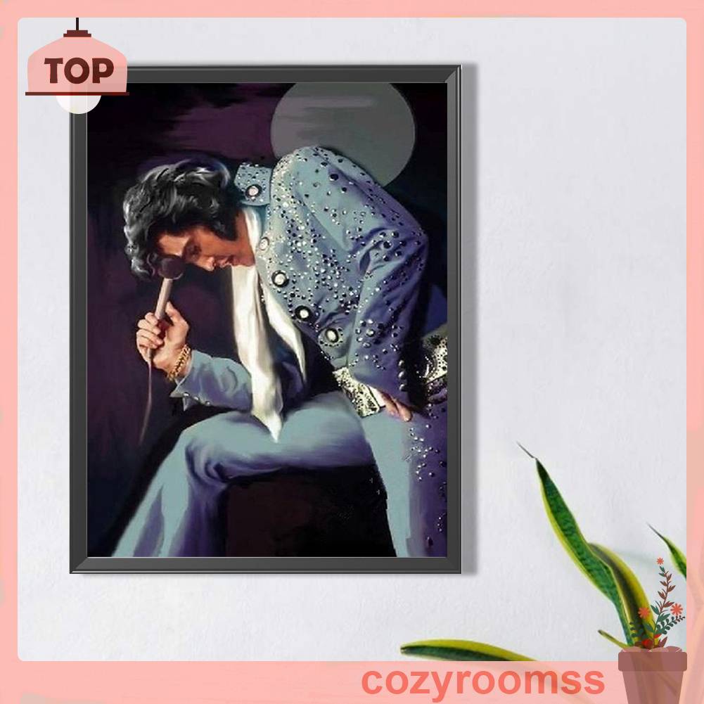 Tranh Đính Đá Kim Cương Toàn Bộ 5D DIY Hình Vẽ Presley