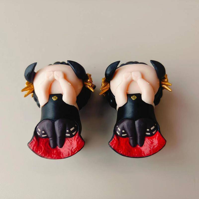 Set 6 Đồ trang trí Nhân Vật Phim Hoạt Hình Spy X Family Loid Forger Anya Forger Yor Forger Bằng Pvc Dễ Thương Trang Trí Bánh Kem