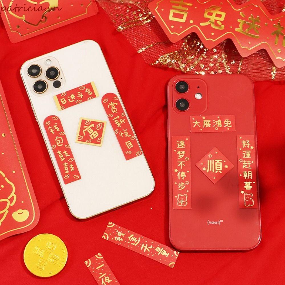 PATRICIA Miếng Dán Trang Trí Điện Thoại / Album Ảnh Cặp Đôi Chống Tổng Hợp