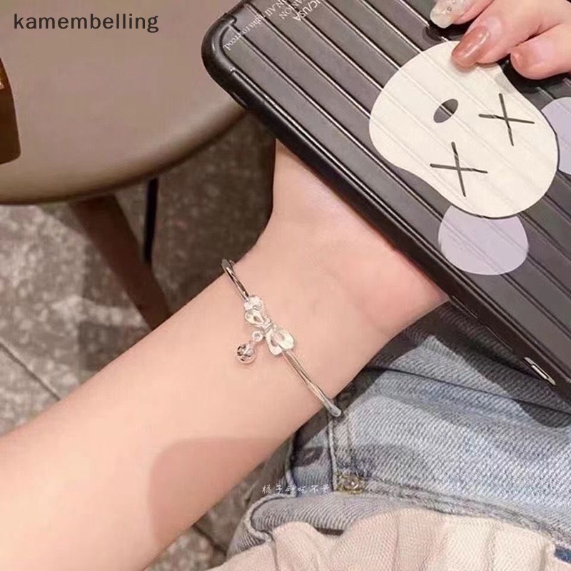 Vòng Tay Đính Nơ Tua Rua Dễ Thương Cho Nữ