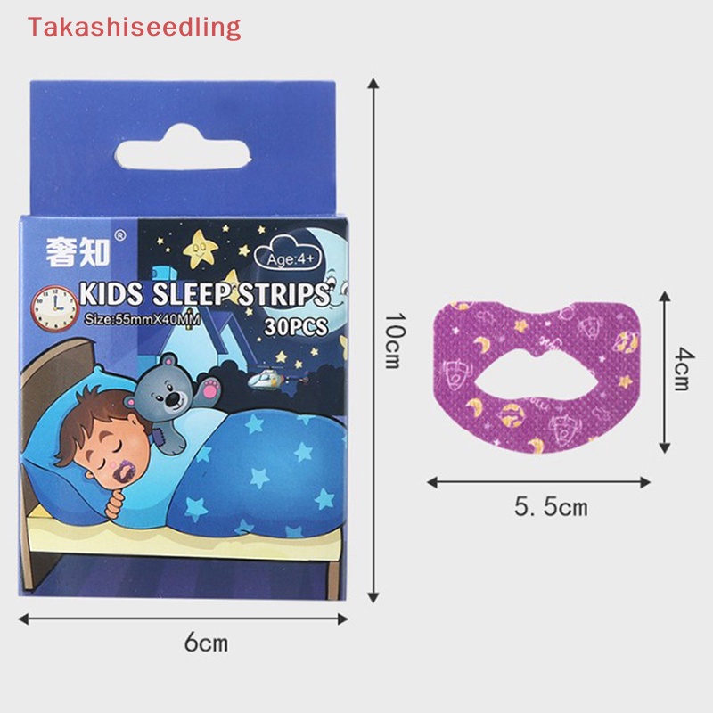 Hộp 30 Miếng Dán Miệng Chống Ngáy Khi Ngủ Cho Bé