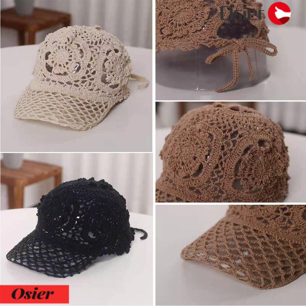 OSIER1 Mũ Lưỡi Trai Mỏng Thời Trang Mùa Hè Cho Nữ