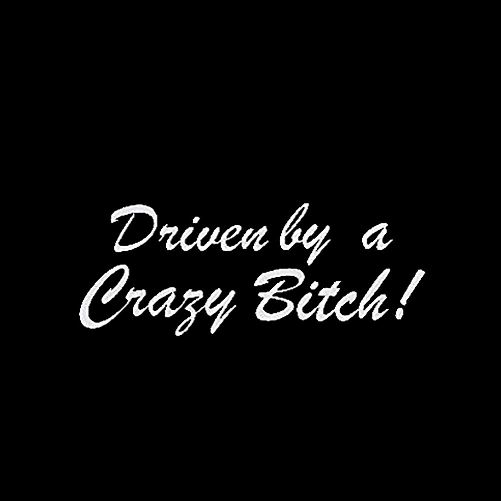 Miếng Dán Phản Quang In Chữ Vui Nhộn Trang Trí Thân / Cửa Sổ Xe Hơi