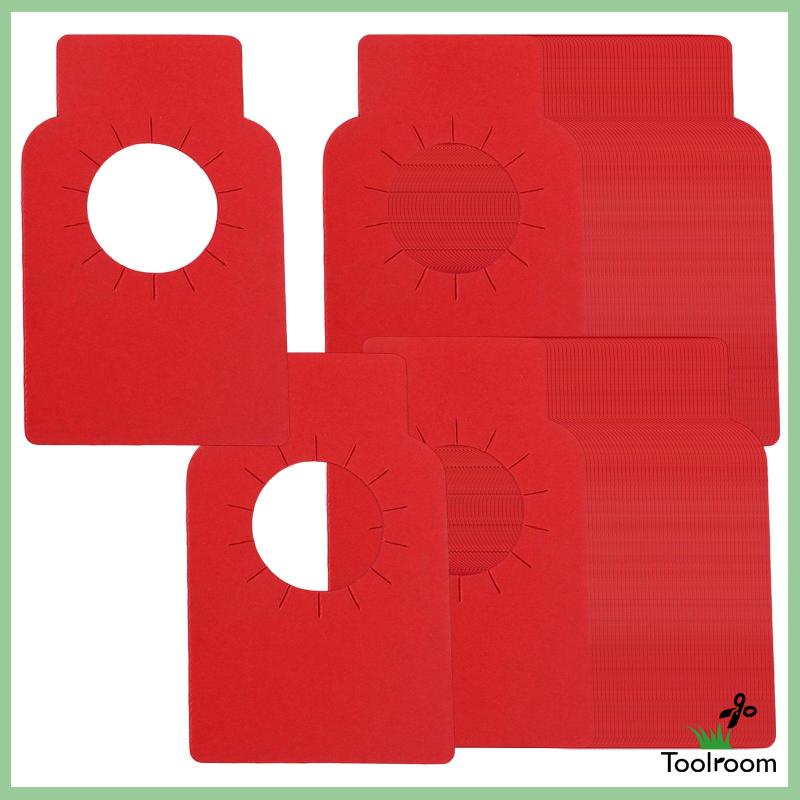 Set 100 Nhãn Đánh Dấu Chai Lọ Dùng Trang Trí Nhà Bếp / Phòng Ăn