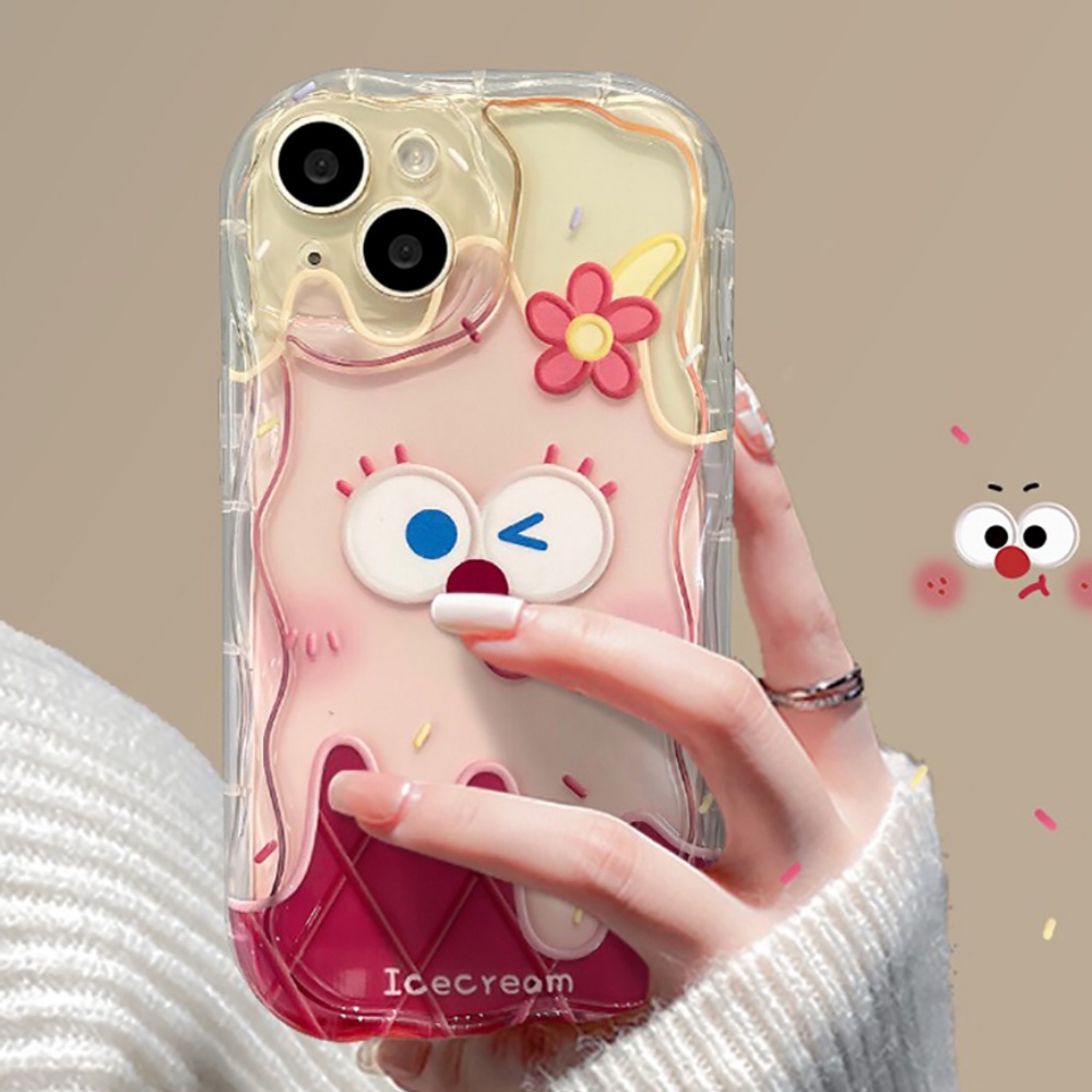 Ốp Điện Thoại TPU Mềm Chống Sốc Hình Que Kem Dễ Thương Cho IPhone 11 12 13 14 Pro Max