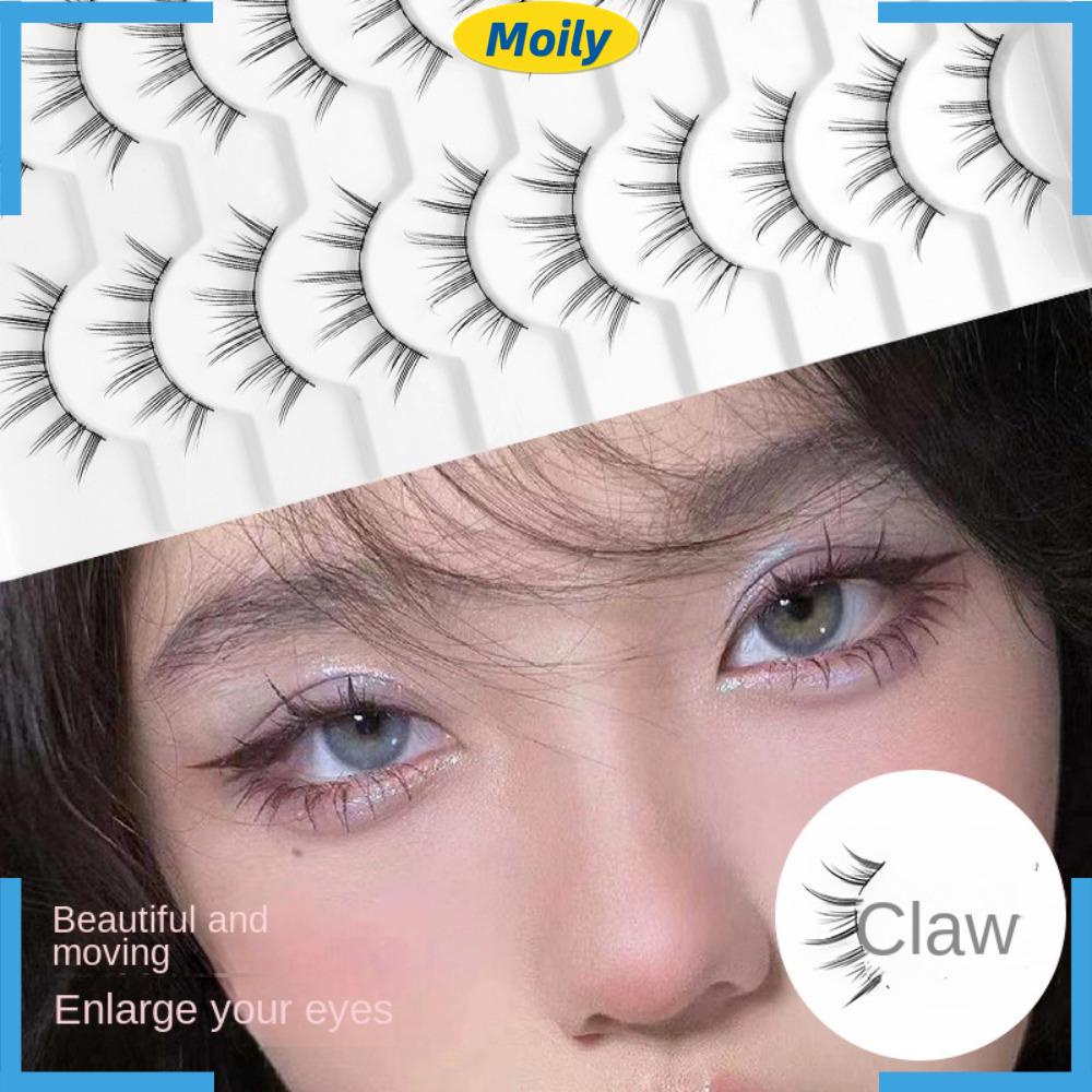 Set 5 / 7 / 10 Cặp Lông Mi Giả Tự Nhiên Siêu Nhẹ Phong Cách Anime Nhật Hàn Nhật Bản 5 / 7 / 10 Cặp Cho Người Mới Bắt Đầu