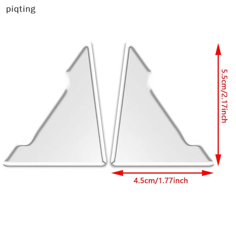 Bộ 4 Miếng Dán Góc Cửa Xe Hơi Bằng Silicon Trong Suốt Chống Va Chạm Tiện Dụng