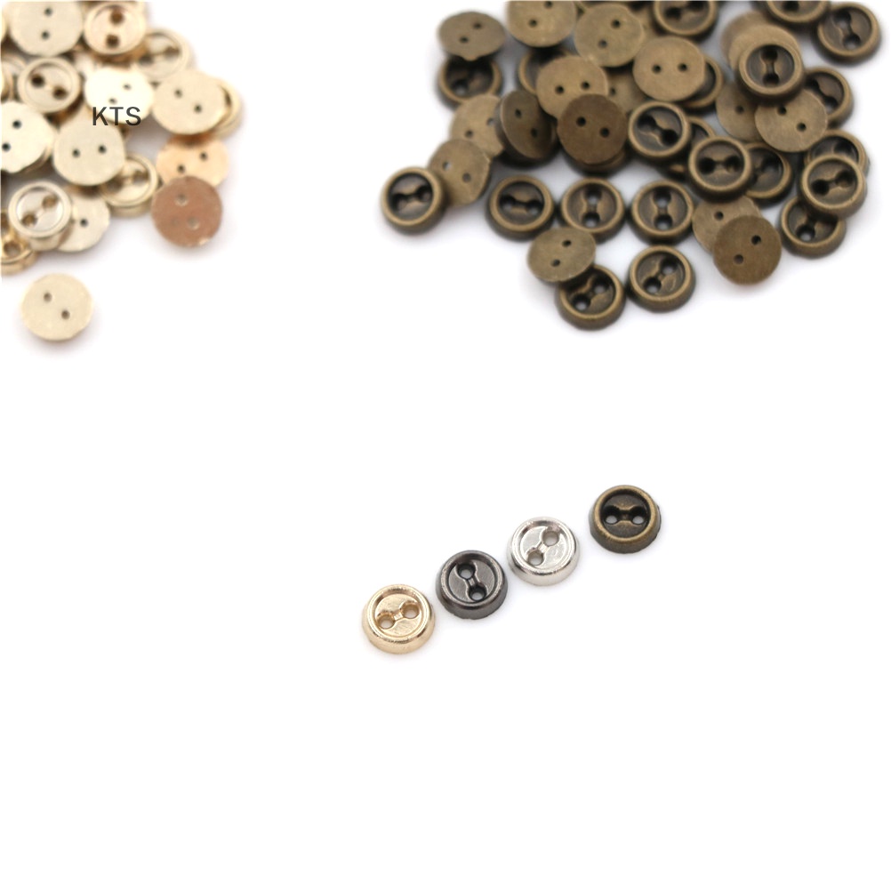 Set 50 Khóa Quần Áo 5MM Cho Búp Bê Bjd Blyth