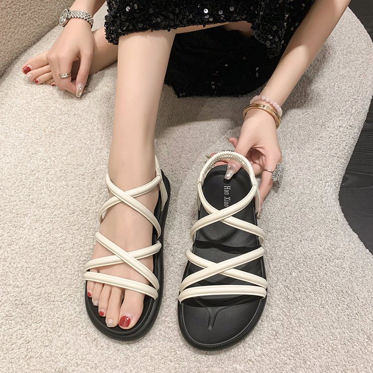 Sandal Đế Bằng Thiết Kế Mới Thời Trang Mùa Hè 2023 Dành Cho Nữ