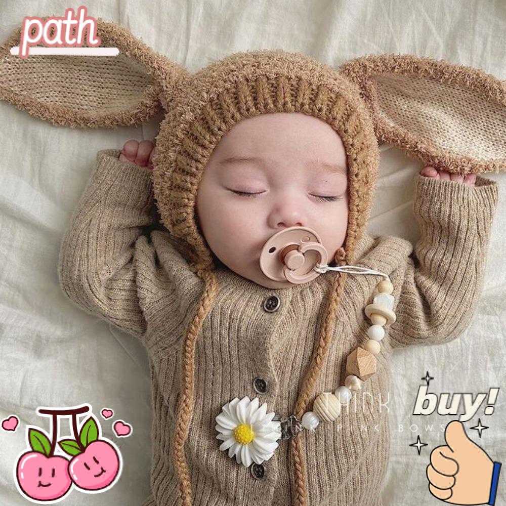 PATH Mũ beanie Tai Thỏ Chống Gió Xinh Xắn Cho Bé