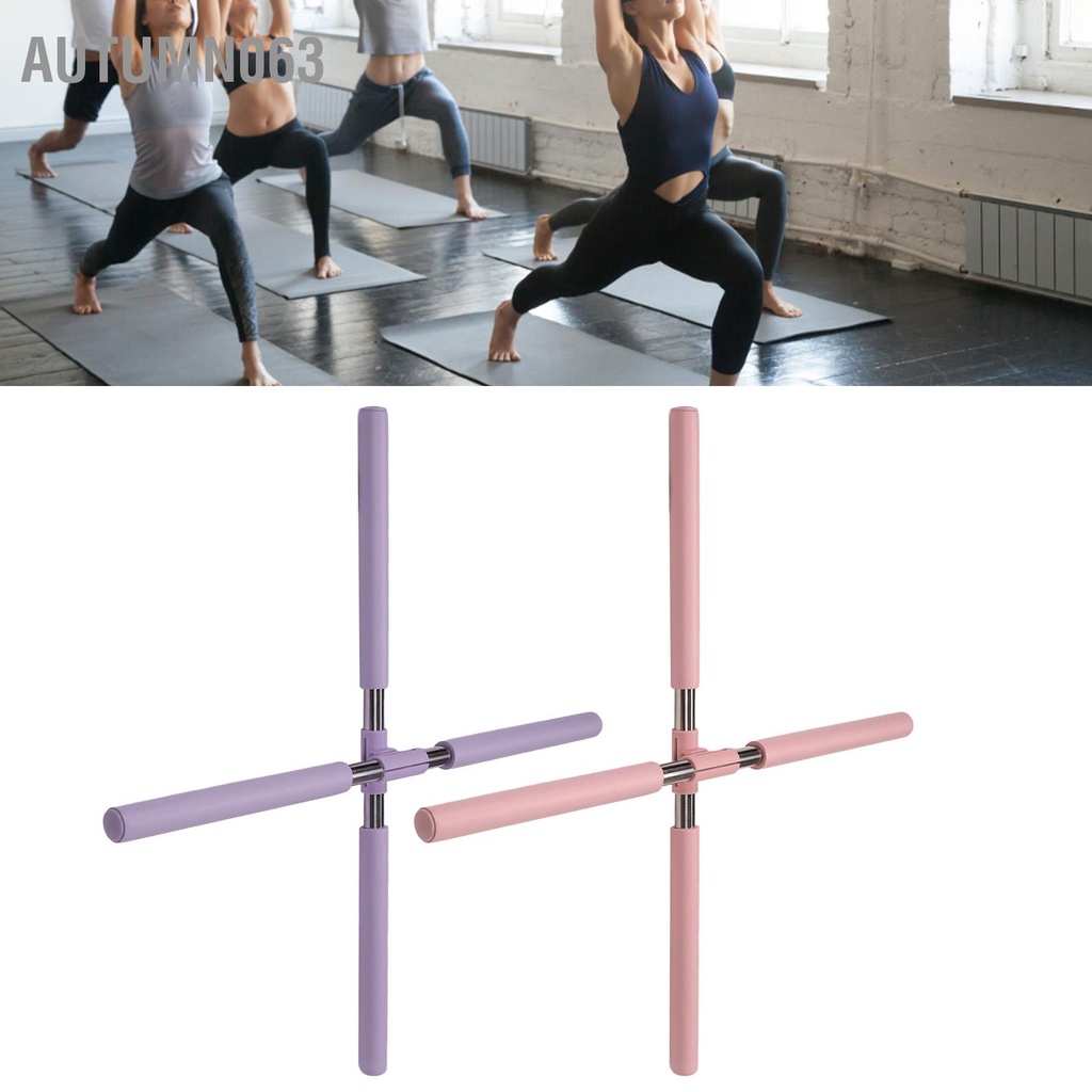 Autumn063 2 Gậy tập luyện tư thế có thể tháo rời với khóa cố định Nẹp lưng mềm dành cho trẻ em người lớn