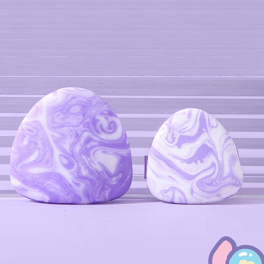 Lishu Potato Chips Powder Puff Air Cushion Puff Purple Sweet Potato Flavour Đệm khí Egg Yolk Pie Powder Puff Foundation Mút trang điểm Mút xốp heby1