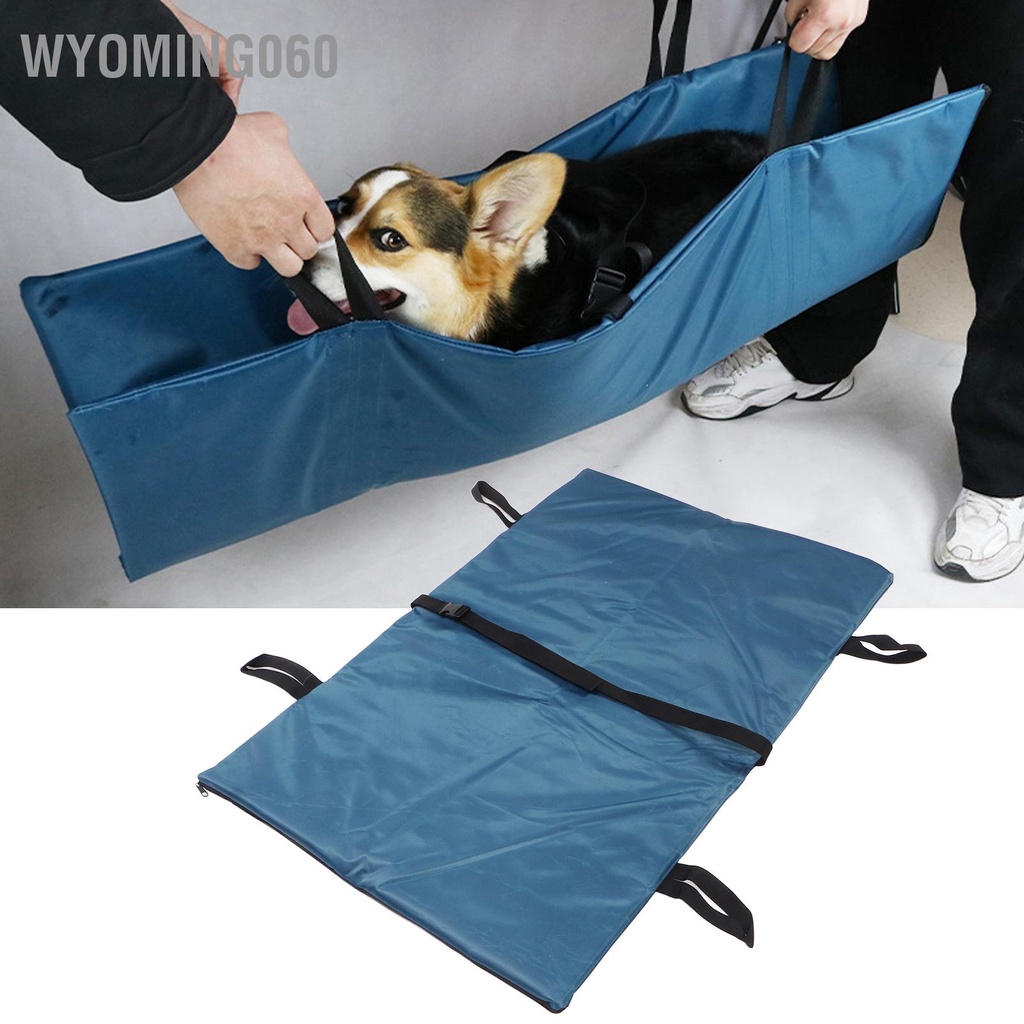 Wyoming060 Cáng vận chuyển chó khẩn cấp cho di động linh hoạt có thể gập lại vật cưng