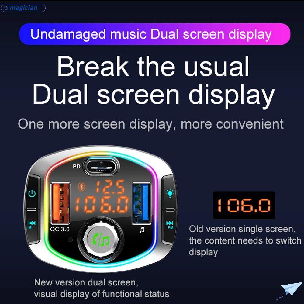 MAG Bộ ChuyểN ĐổI Bluetooth Không Dây QC 3.0 + PD Type C