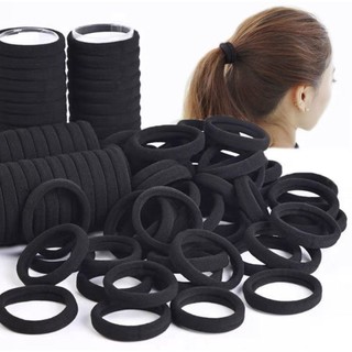 Set 50 dây cột tóc co giãn thời trang cho nữ